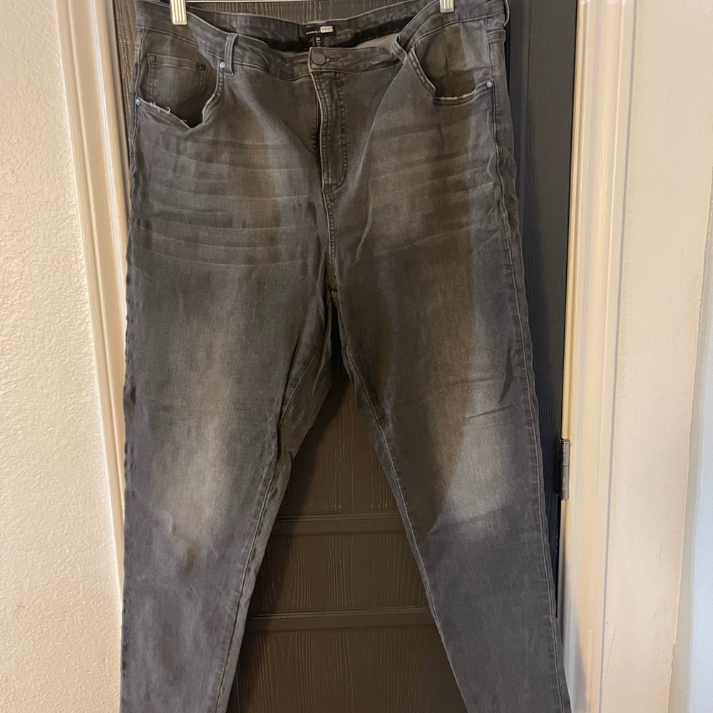 Universal Standard Women's Gray Skinny Jeans